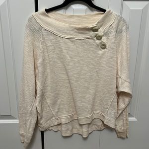 Free people cream sweater